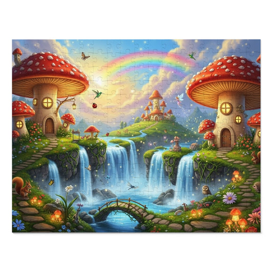 Mushroom Village Jigsaw Puzzle