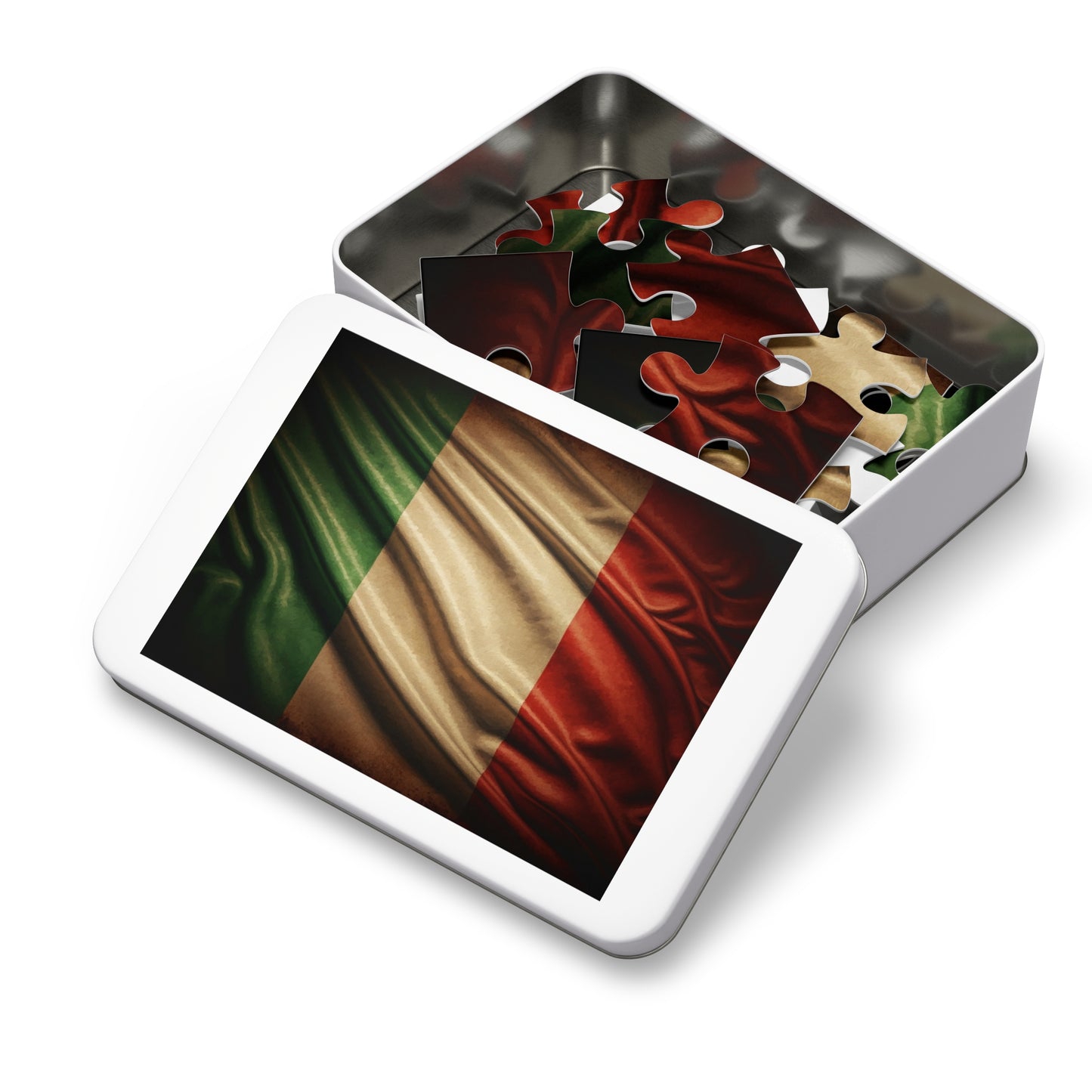 Italian Flag Jigsaw Puzzle