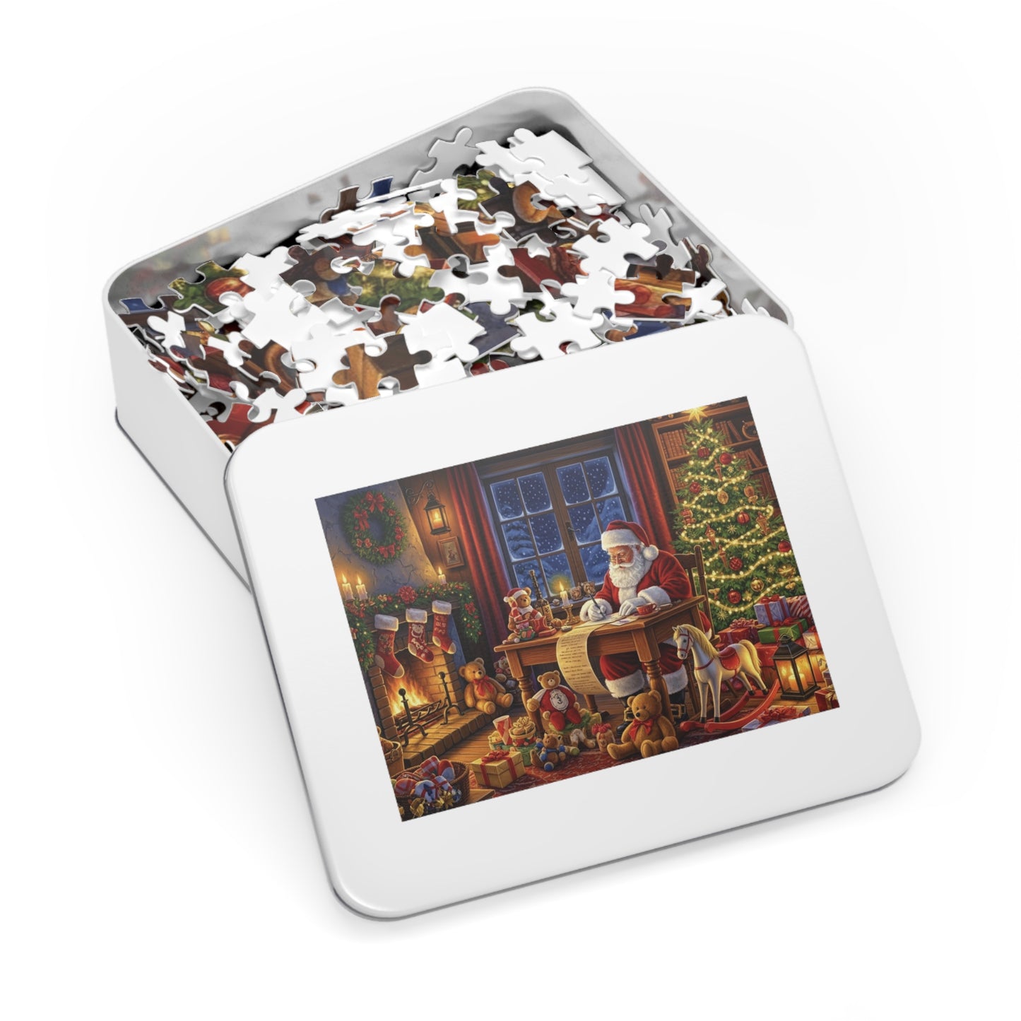 Santa’s Workshop Christmas Jigsaw Puzzle