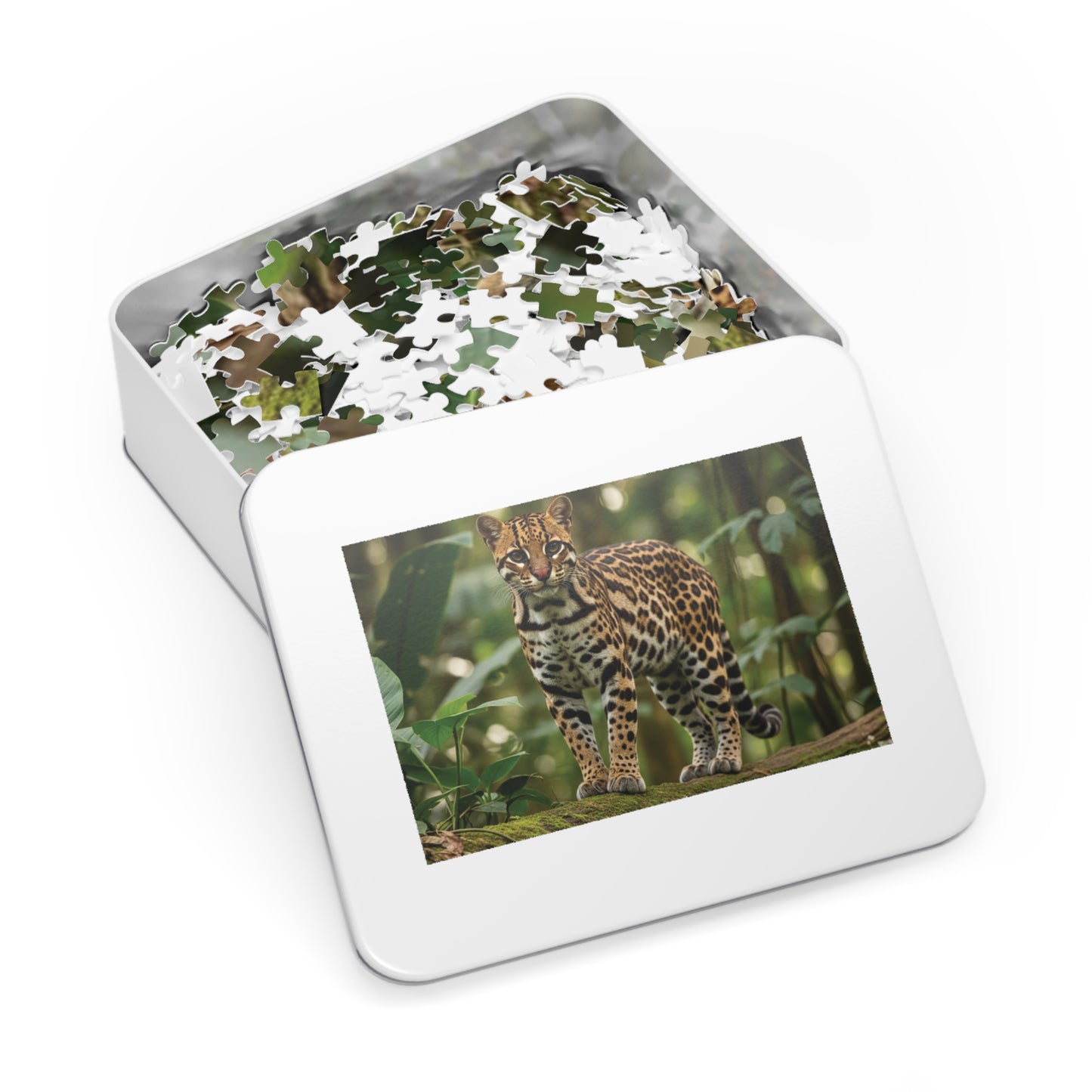 Ocelot Forest Jigsaw Puzzle