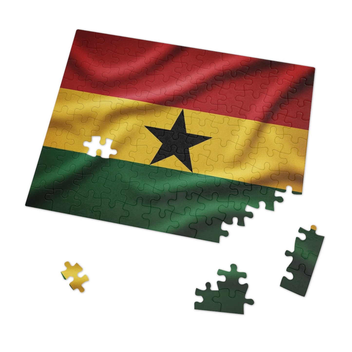 Ghana Flag Jigsaw Puzzle