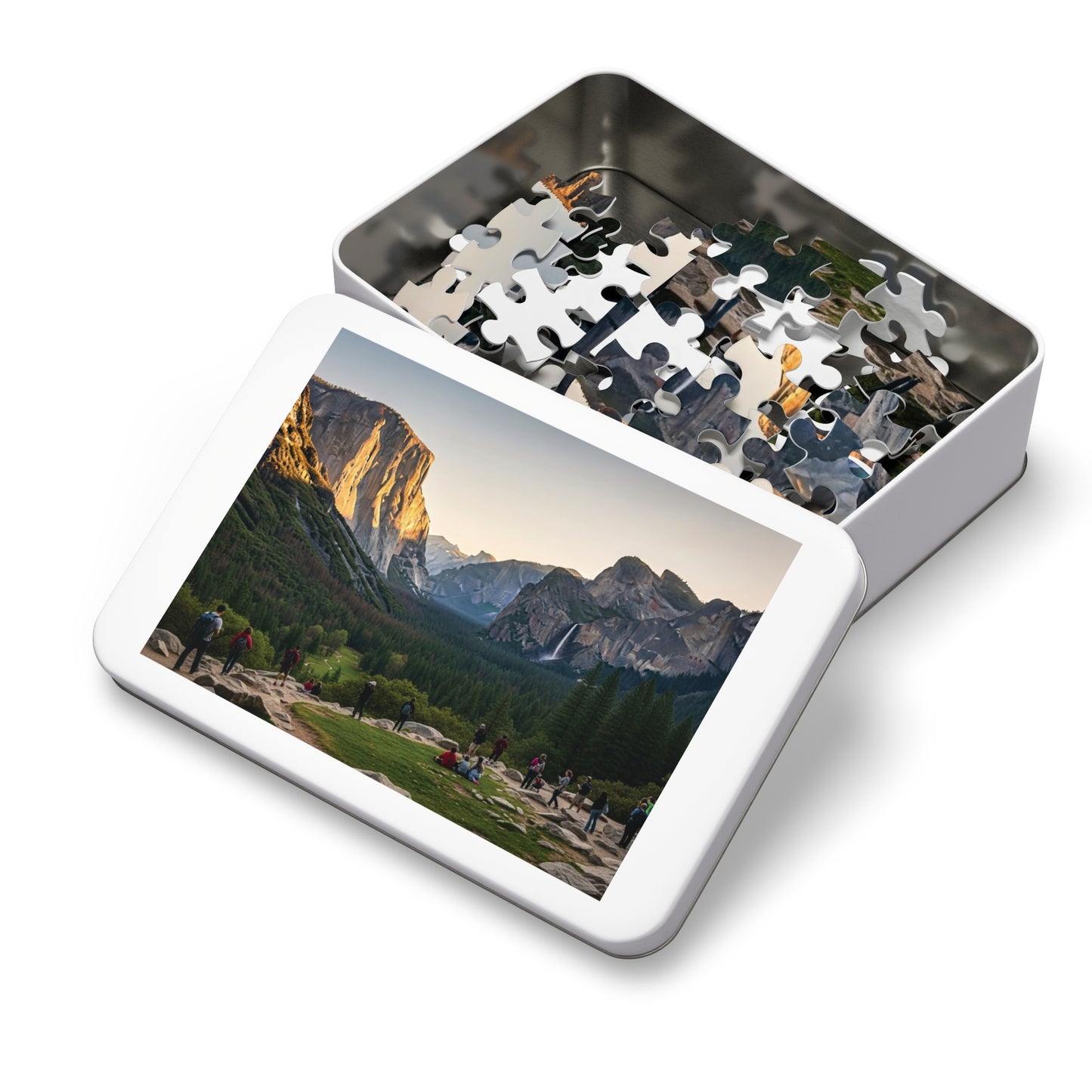 Yosemite Valley Jigsaw Puzzle 🌄 Granite Cliffs, Waterfalls & Iconic National Park View