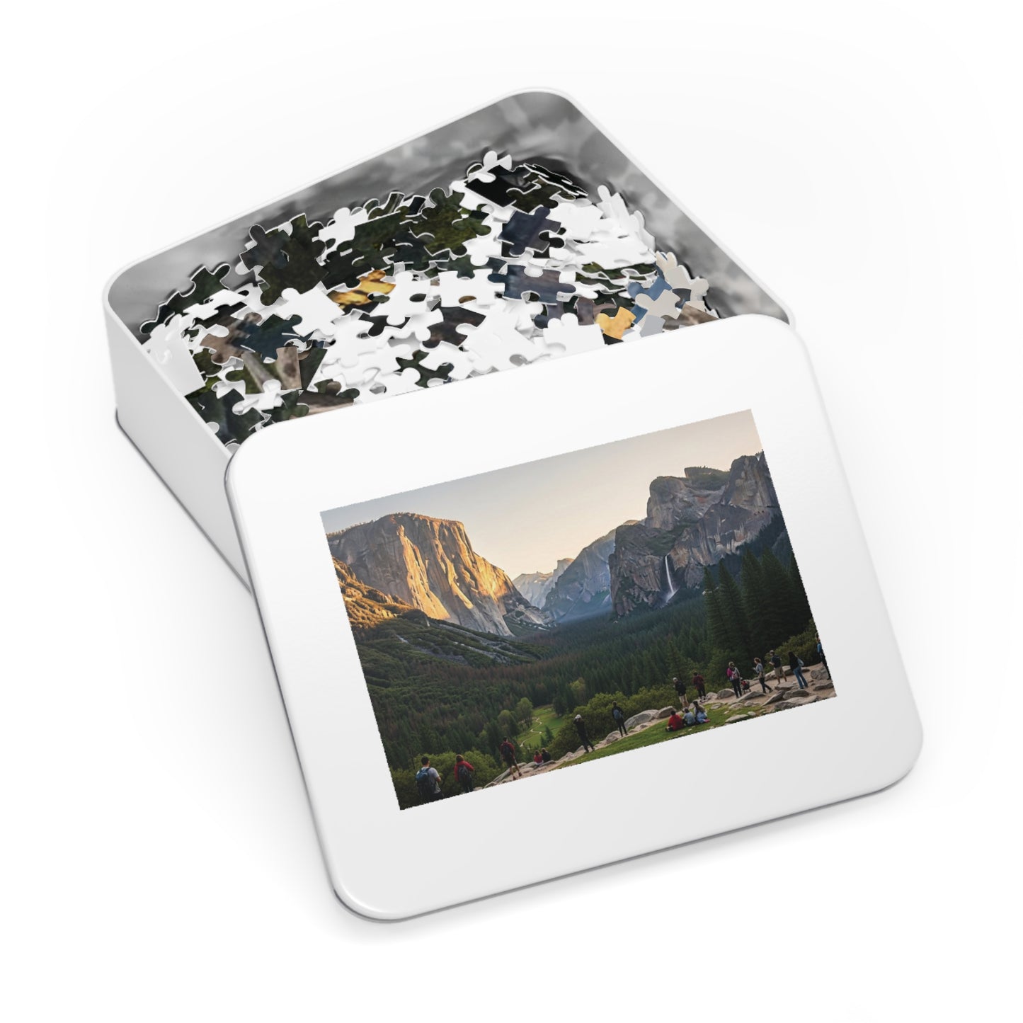 Yosemite Valley Jigsaw Puzzle 🌄 Granite Cliffs, Waterfalls & Iconic National Park View