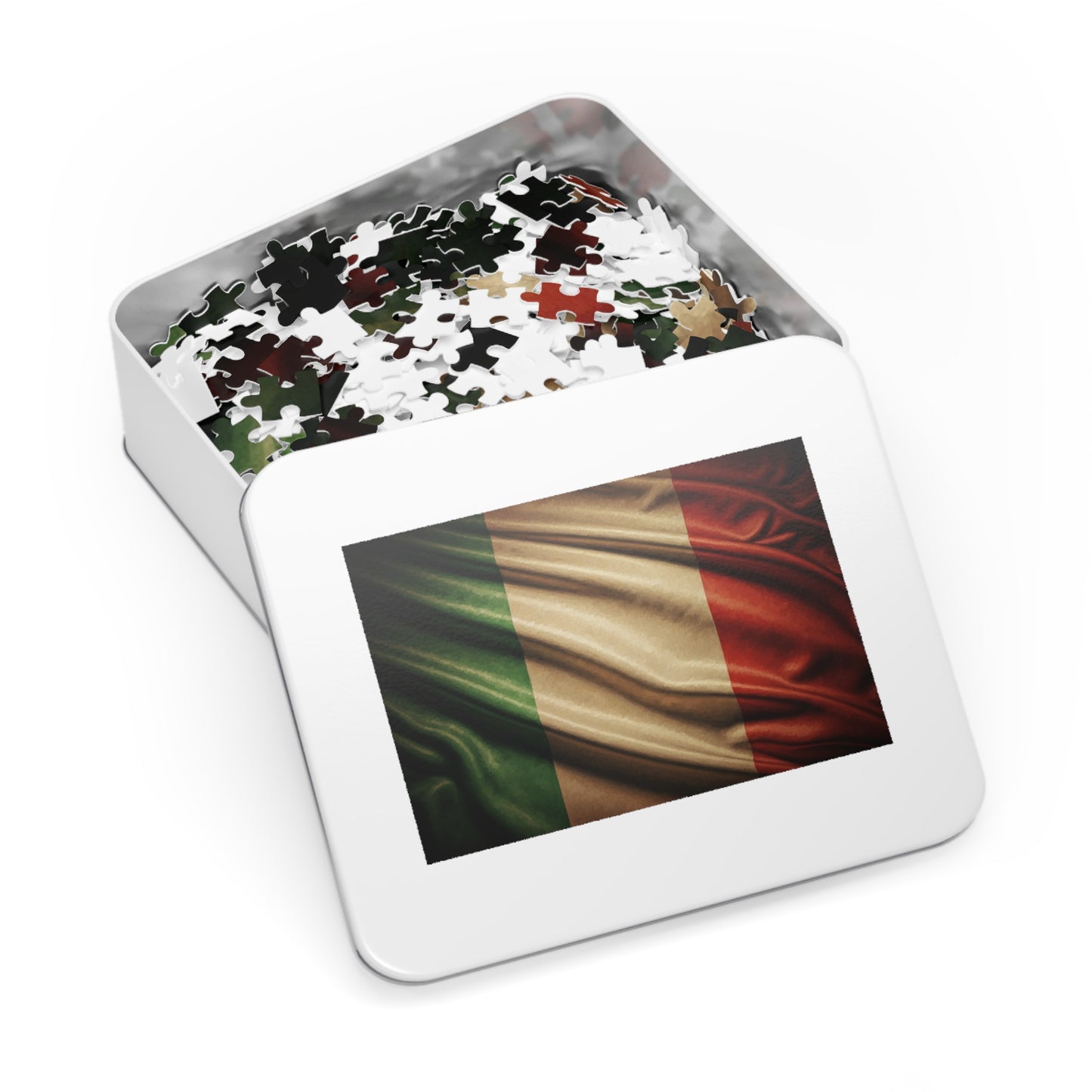 Italian Flag Jigsaw Puzzle