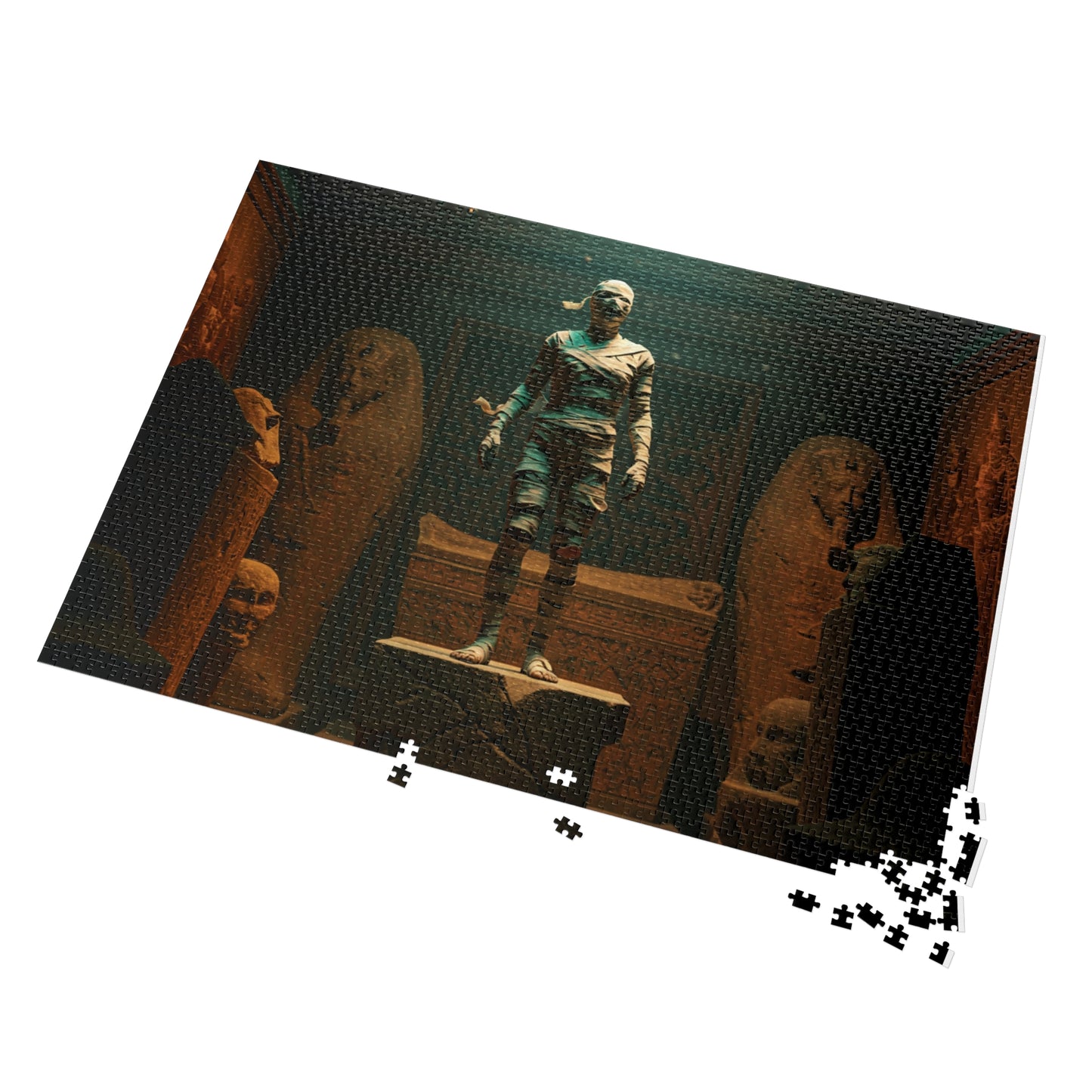 Ancient Egypt Jigsaw Puzzle with Tin - 500 Piece Puzzle, Educational Gift, Home Decor, Family Fun, Perfect for History Lovers