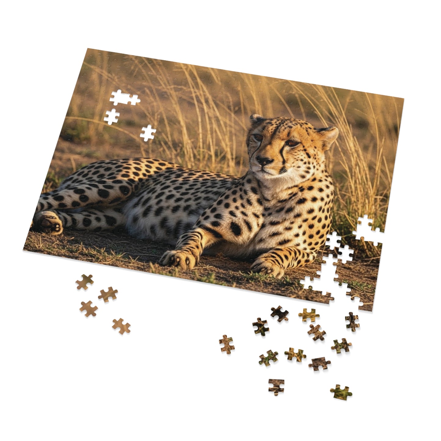 Cheetah Savannah Jigsaw Puzzle