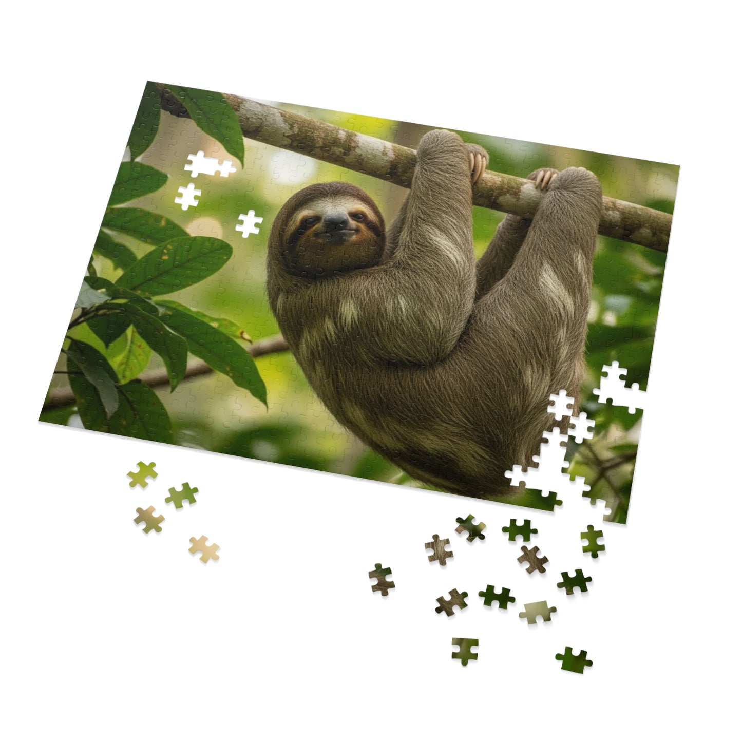 Sloth Woodland Jigsaw Puzzle