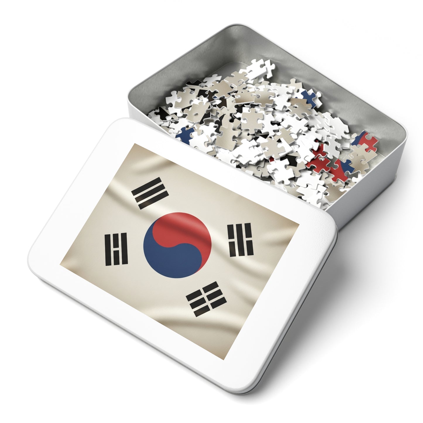 South Korea Flag Jigsaw Puzzle