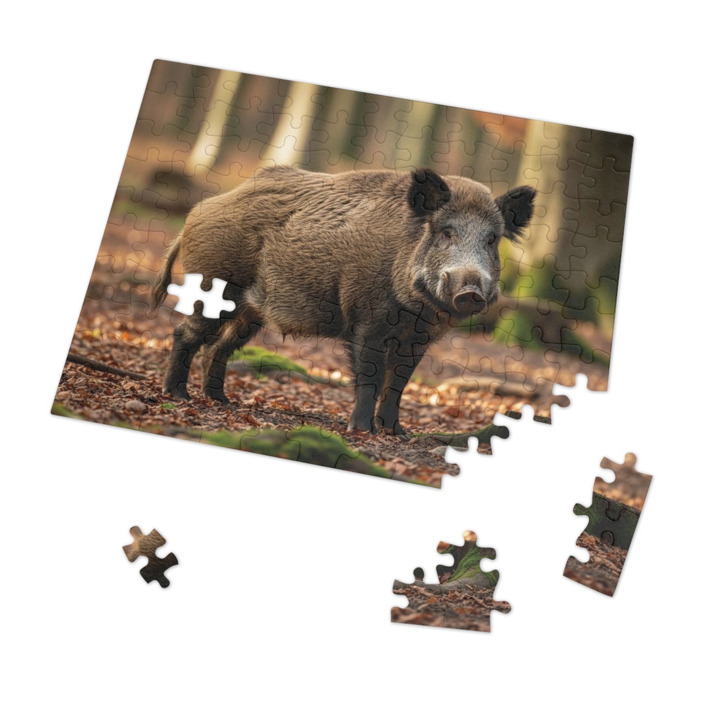Wild Boar Jigsaw Puzzle