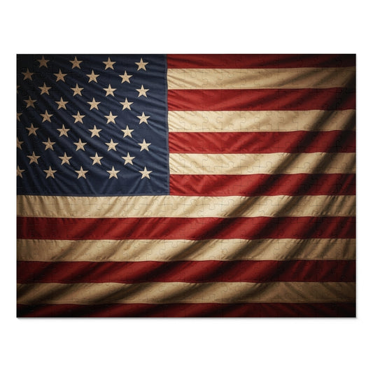 American Flag Jigsaw Puzzle