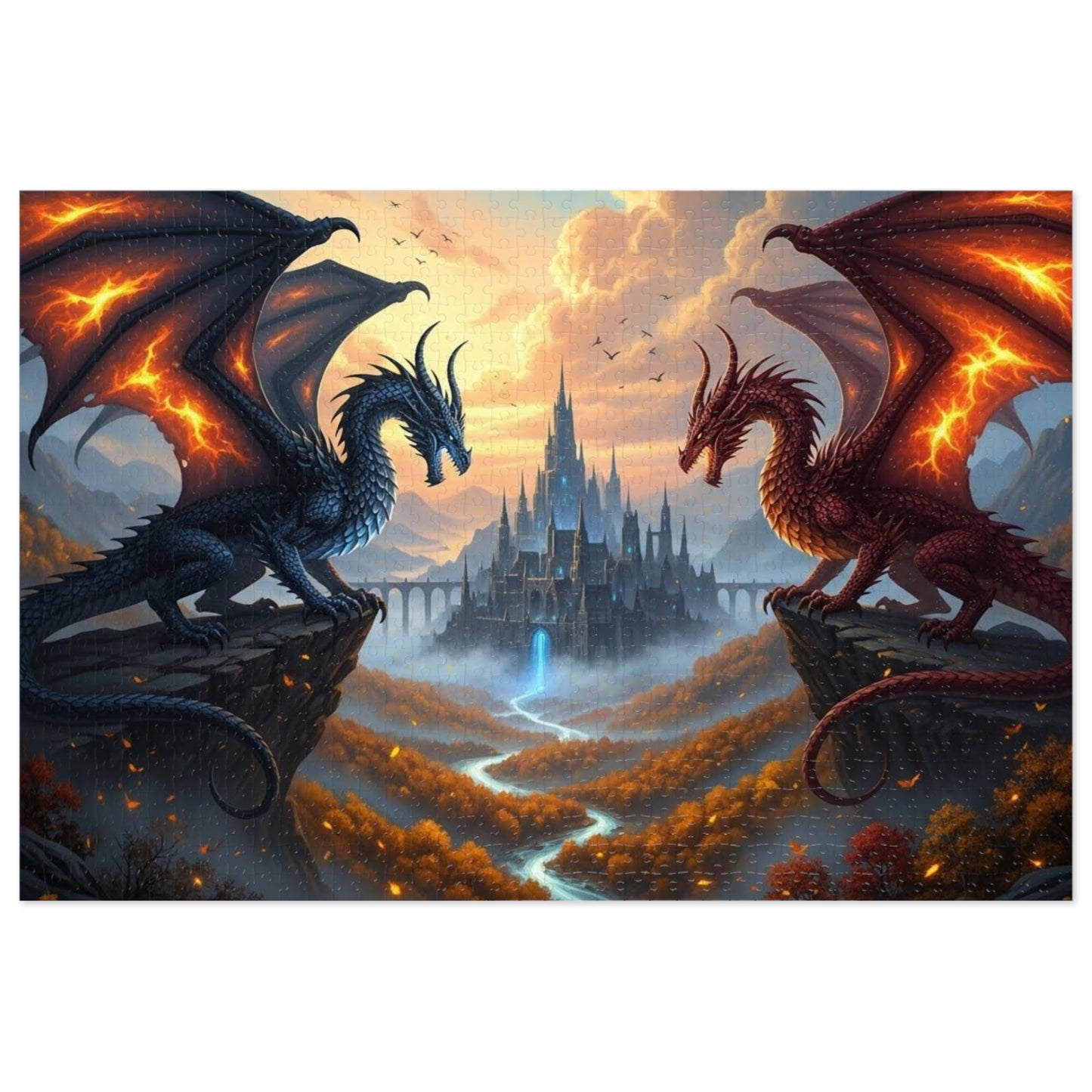 Dragon Battlefield Jigsaw Puzzle